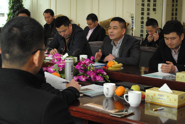 中国控制阀网--永嘉县领导新春走访环球阀门集